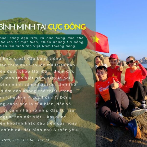 Đón bình minh tại Cực Đông