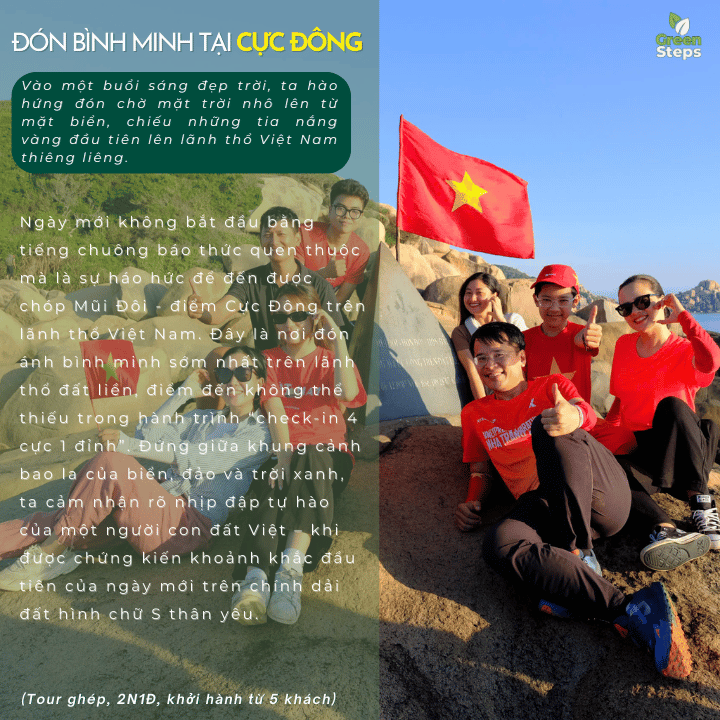 Đón bình minh tại Cực Đông