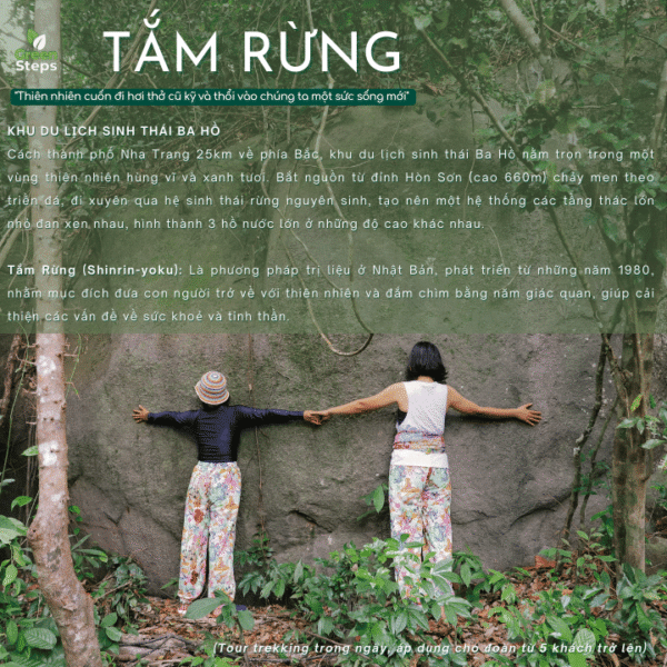 Tắm rừng - Khu du lịch sinh thái Ba Hồ